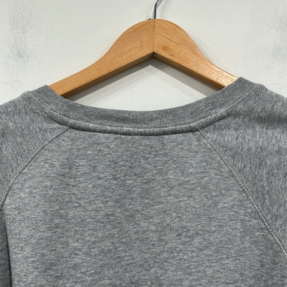 Zadig & Voltaire Gold Skull Grey Sweatshirt Oversized Cotton size S - Picture 8 of 11